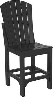 Adirondack Side Chair Counter Height Black