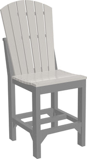 Adirondack Side Chair Counter Height Dove Gray Slate