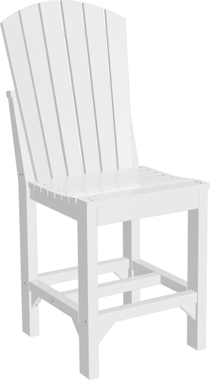 Adirondack Side Chair Counter Height White