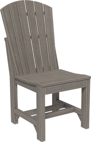 Adirondack Side Chair Dining Height Coastal Gray