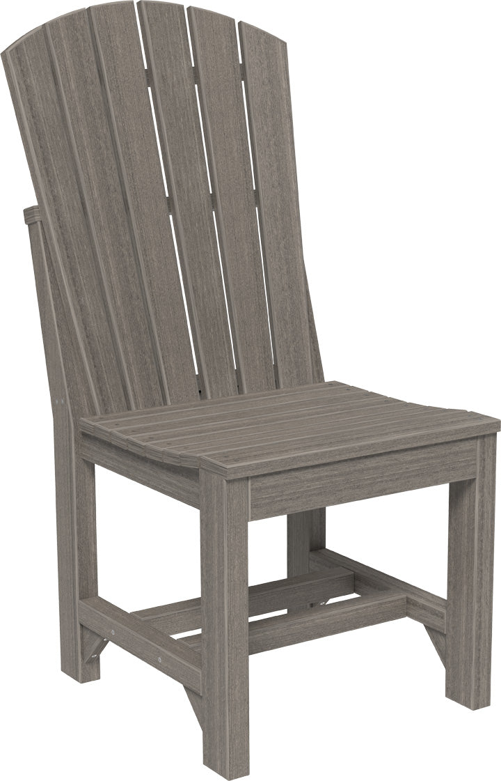 Adirondack Side Chair Dining Height Coastal Gray