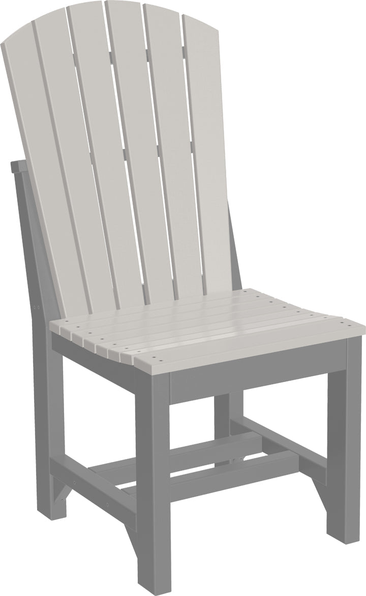 Adirondack Side Chair Dining Height Dove Gray Slate