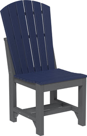 Adirondack Side Chair Dining Height Patriot Blue Slate