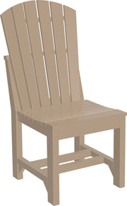 Adirondack Side Chair Dining Height Weatherwood