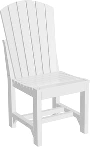 Adirondack Side Chair Dining Height White