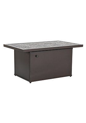 Arazzo 50" x 30" Rectangular, 24" HT, Match Lit Fire Pit