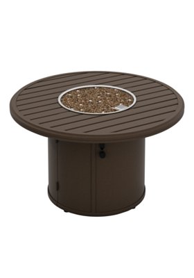 Banchetto 42" Round Fire Pit, Built-In Ignitor with Timer