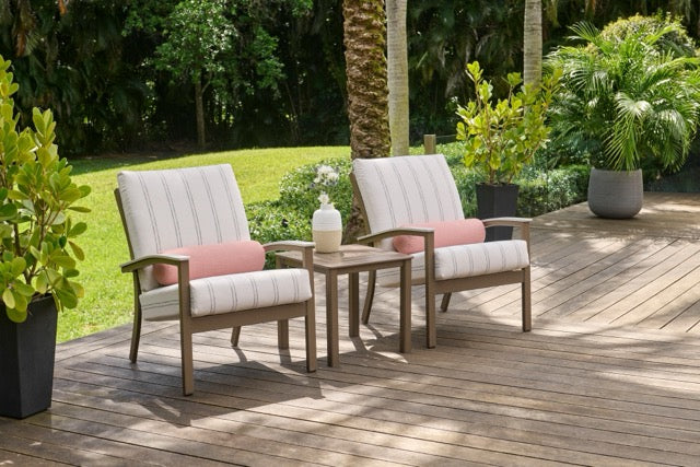 Telescope Bazza Deep Seat Arm Chair with Sunbrella Cushions