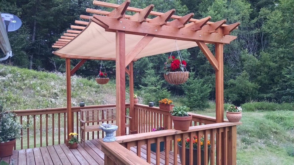 Best Redwood Super Deck Pergola – Enhance Your Outdoor Living Space