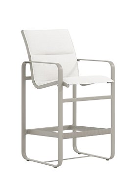 Brasilia Padded Sling, Bar Stool Stationary 25"