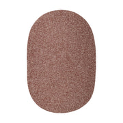 Elegance Earthy Terracotta braided indoor/outdoor rug by Rhody Rug — oval runner
