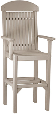 Classic Arm Chair Bar Height Weatherwood