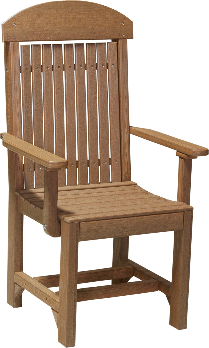 Classic Arm Chair Dining Height Antique Mahogany
