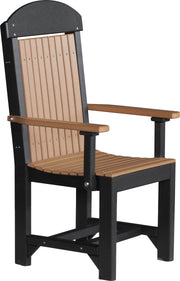 Classic Arm Chair Dining Height Cedar Black