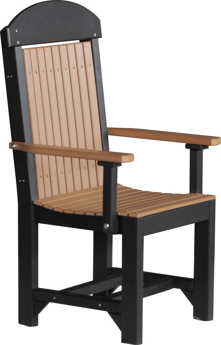 Classic Arm Chair Dining Height Cedar Black