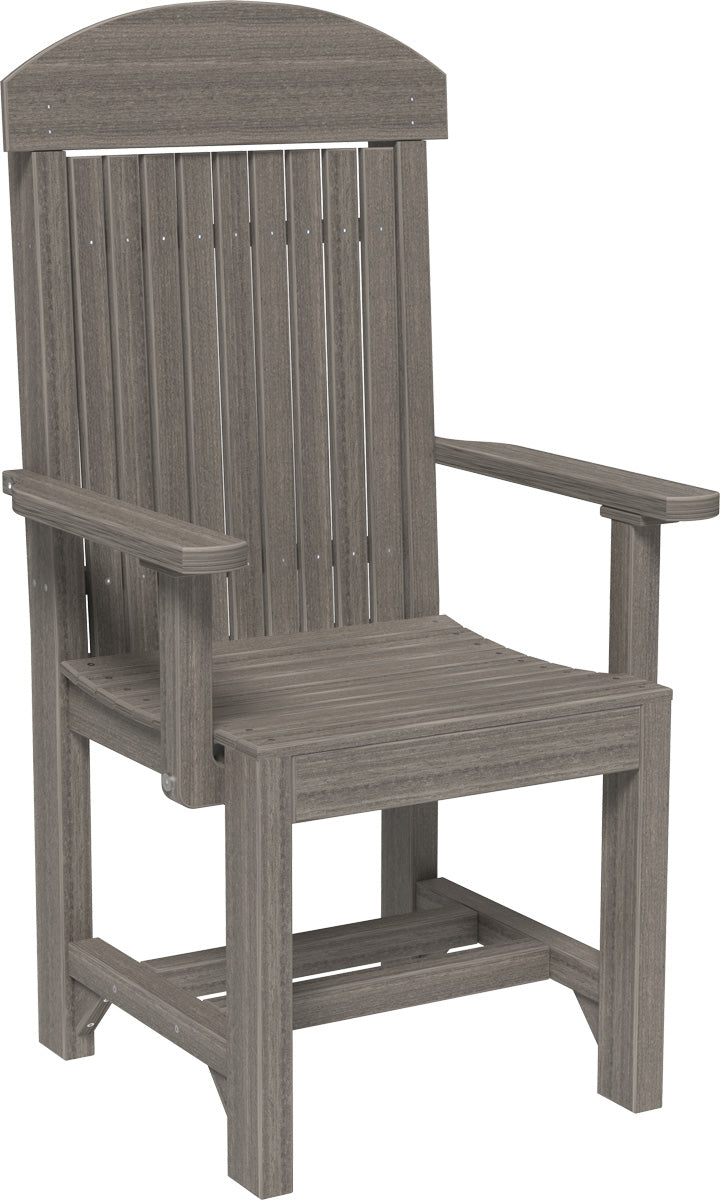 Classic Arm Chair Dining Height Coastal Gray