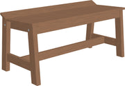 Cafe Dining Bench 41 Antique Mahogany