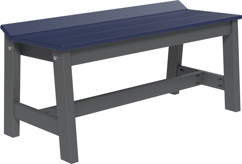 Cafe Dining Bench 41 Patriot Blue Slate