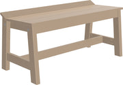 Cafe Dining Bench 41 Weatherwood