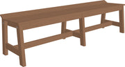 Cafe Dining Bench 72 Antique Mahogany