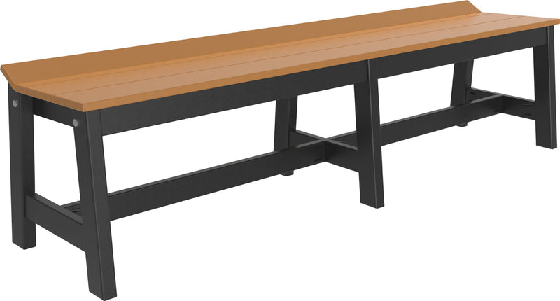 Cafe Dining Bench 72 Cedar Black