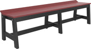 Cafe Dining Bench 72 Cherrywood Black