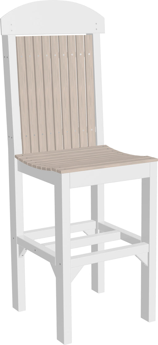 Classic Side Chair Bar Height Birch White