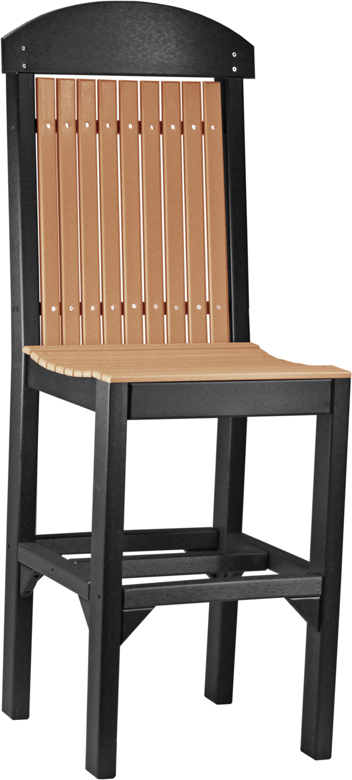Classic Side Chair Bar Height Cedar Black