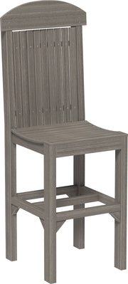 Classic Side Chair Bar Height Coastal Gray