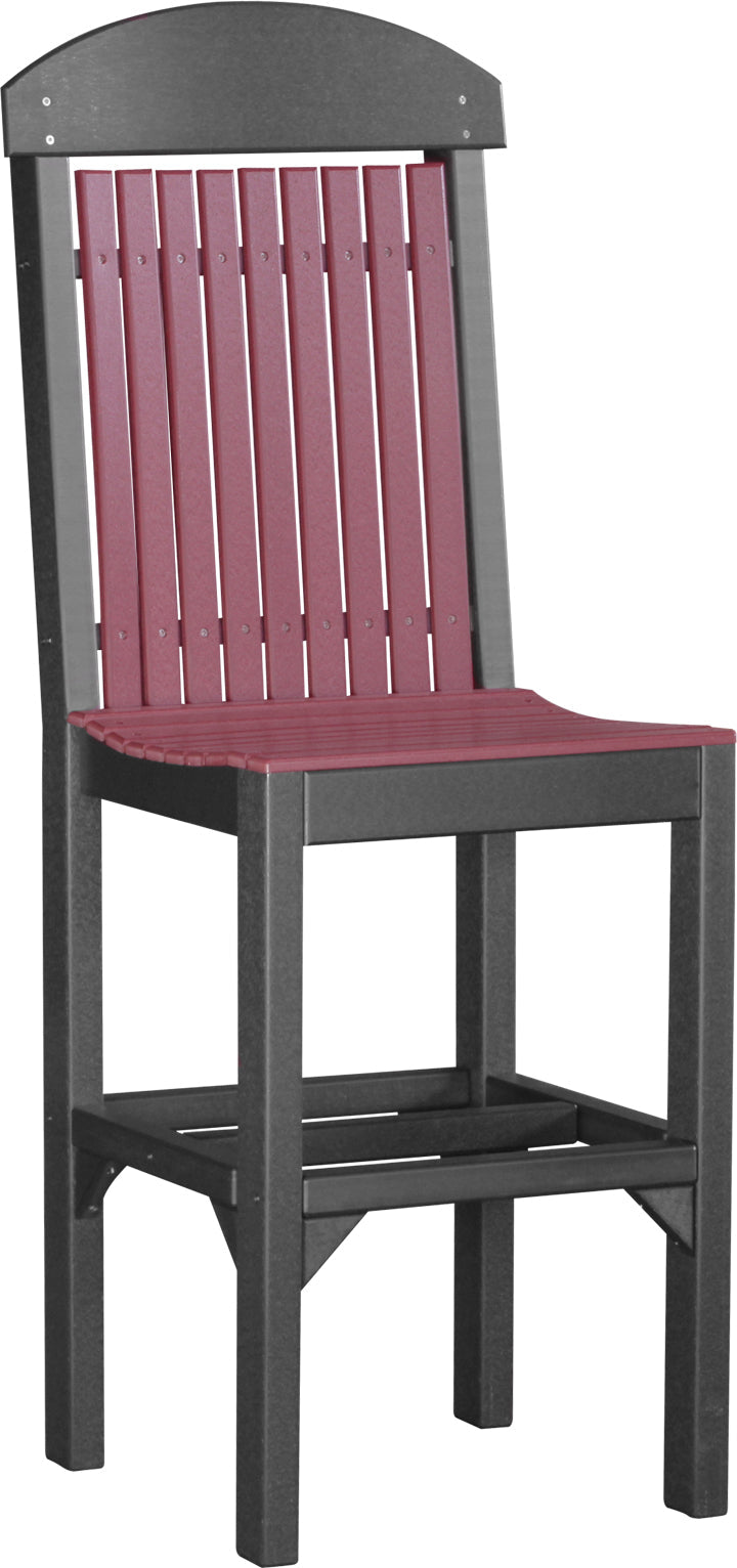 Classic Side Chair Bar Height Cherrywood Black