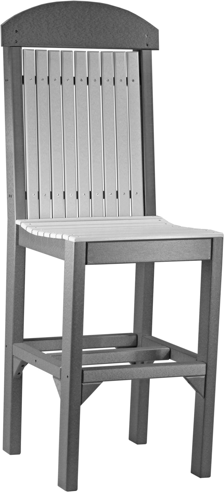 Classic Side Chair Bar Height Dove Gray Slate