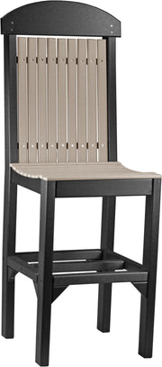 Classic Side Chair Bar Height Weatherwood Black