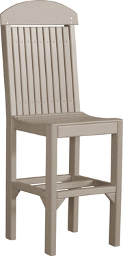 Classic Side Chair Bar Height Weatherwood