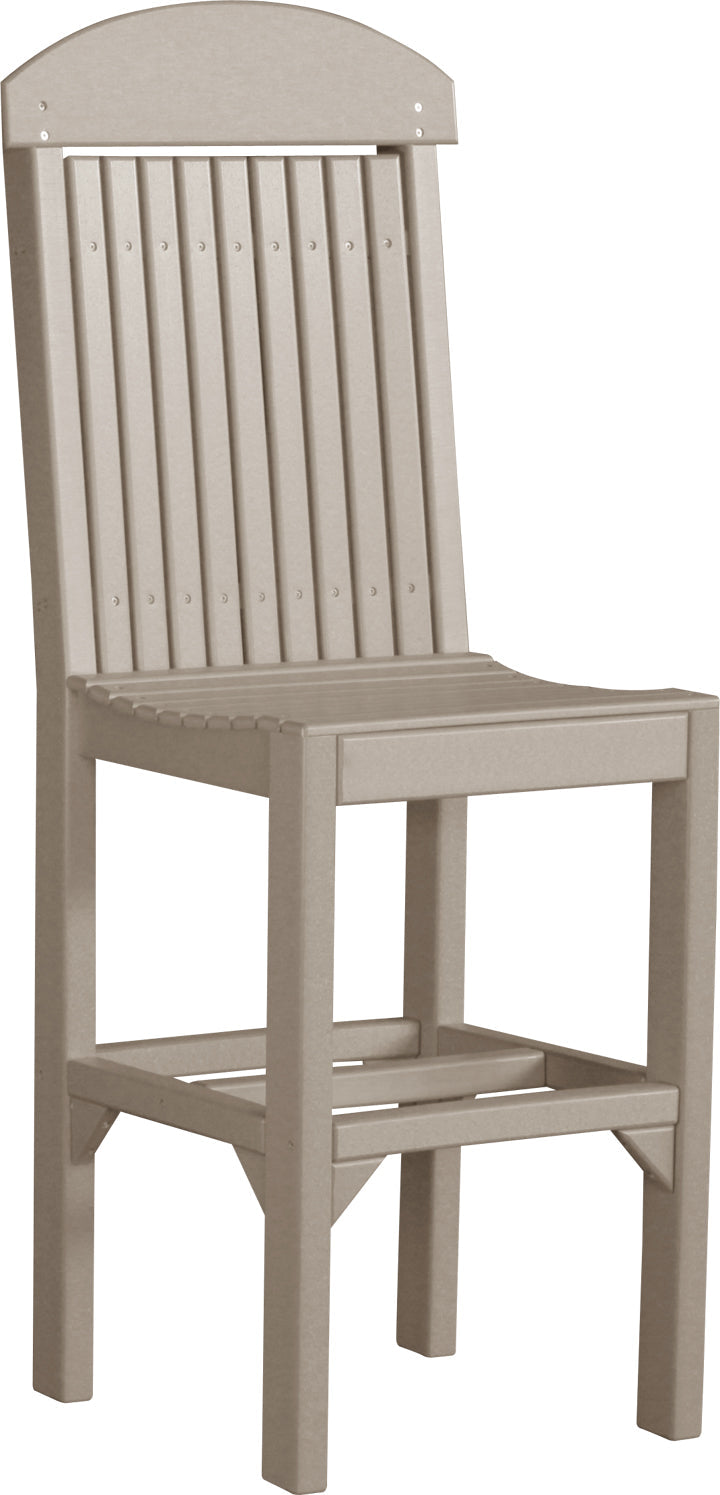 Classic Side Chair Bar Height Weatherwood
