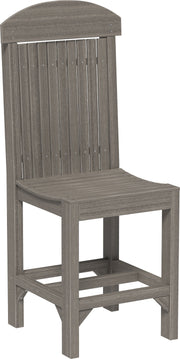 Classic Side Chair Counter Height Coastal Gray