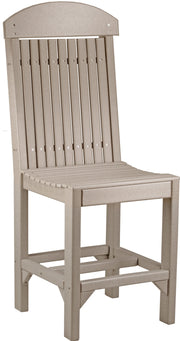 Classic Side Chair Counter Height Weatherwood