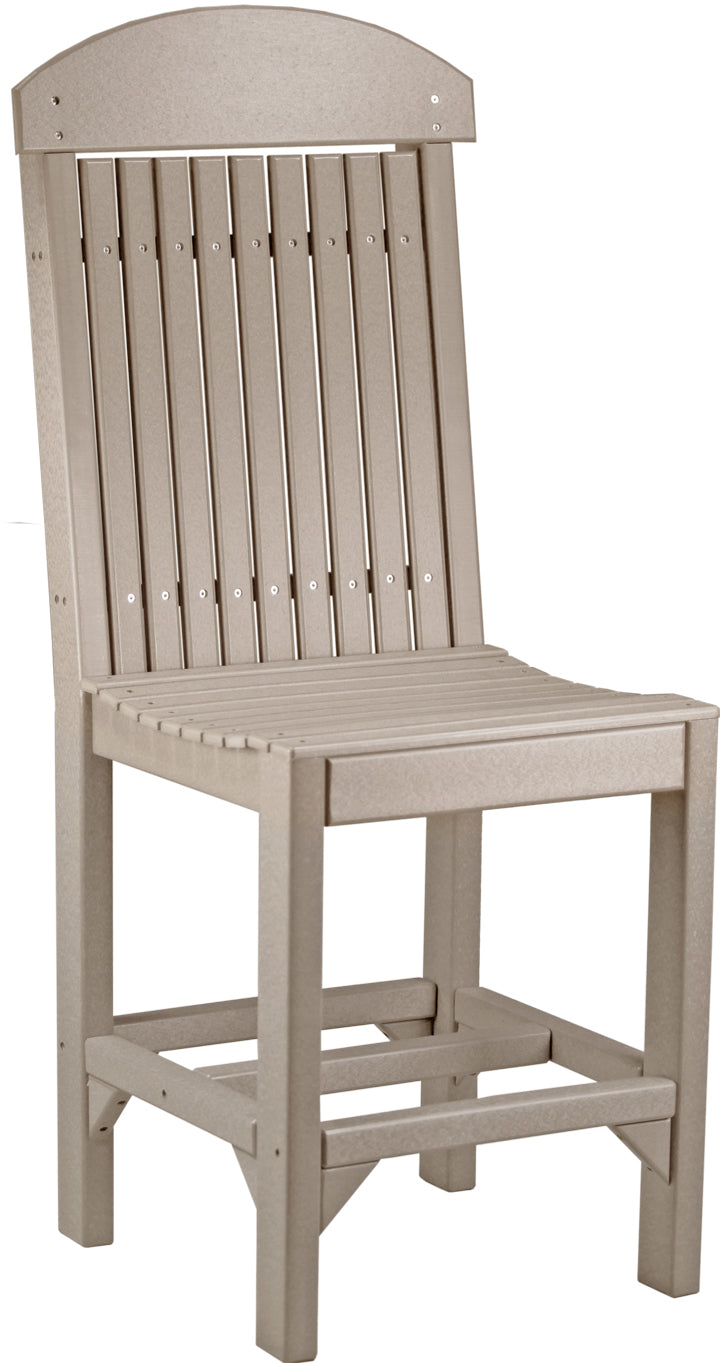 Classic Side Chair Counter Height Weatherwood