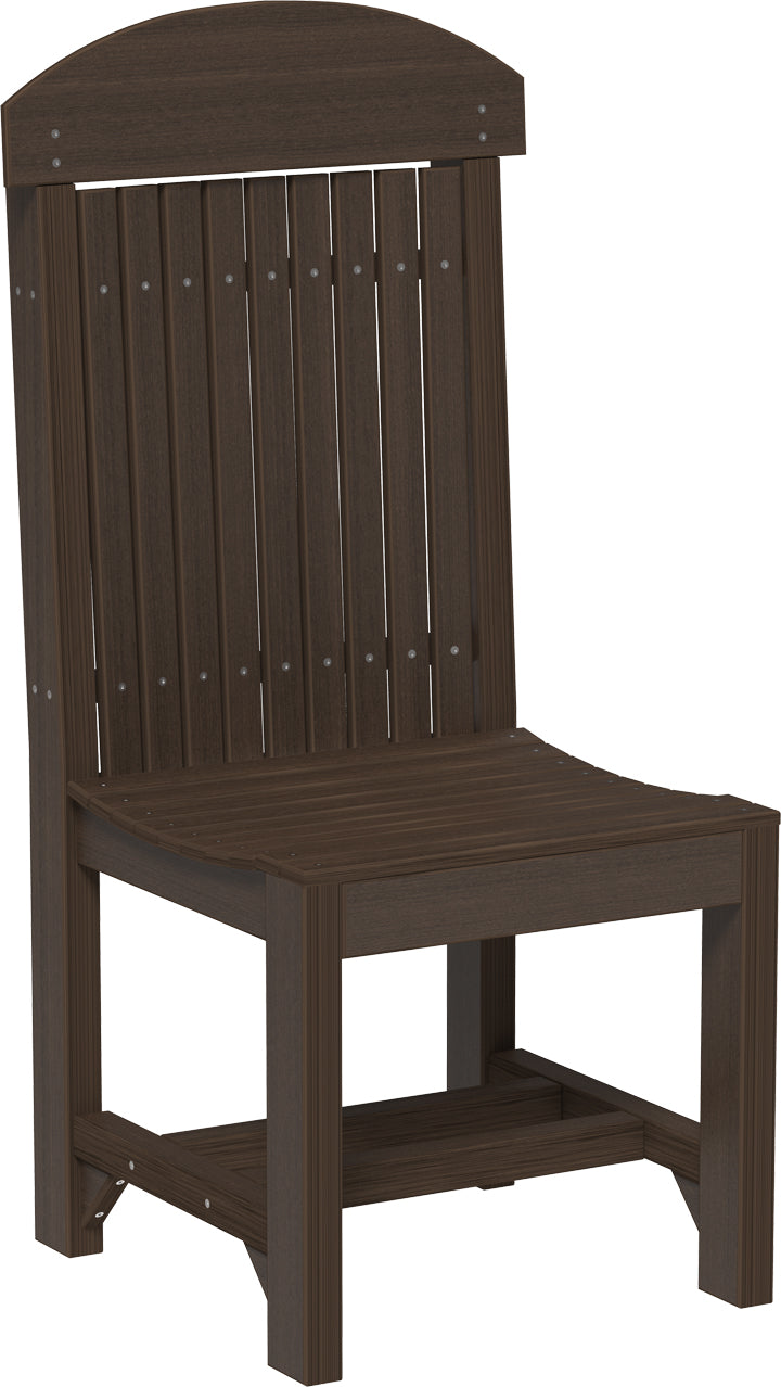 Classic Side Chair Dining Height Brazilian Walnut