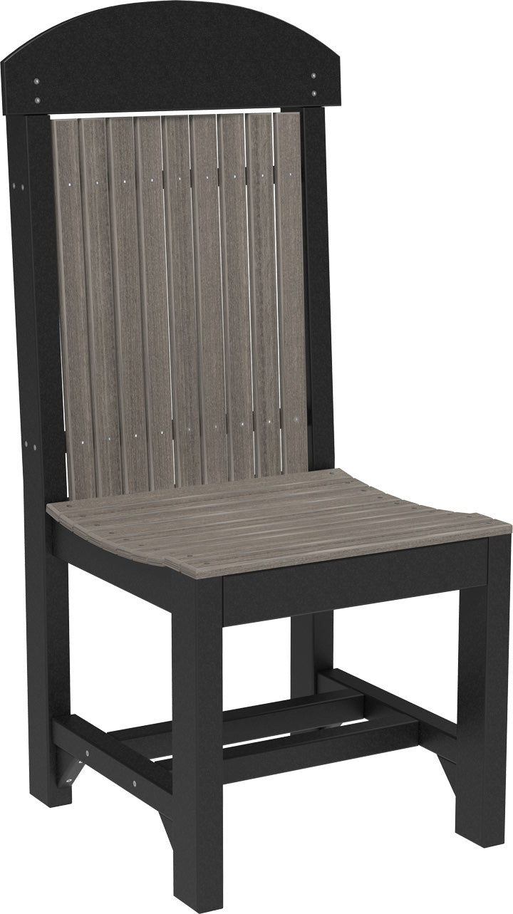 Classic Side Chair Dining Height Coastal Gray Black