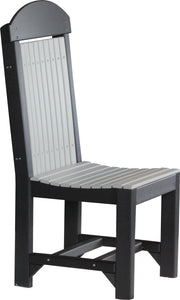 Classic Side Chair Dining Height Dove Gray Black