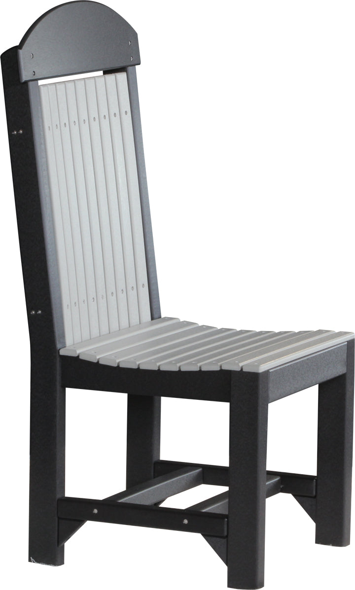 Classic Side Chair Dining Height Dove Gray Black