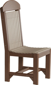 Classic Side Chair Dining Height Weatherwood Chestnut Brown