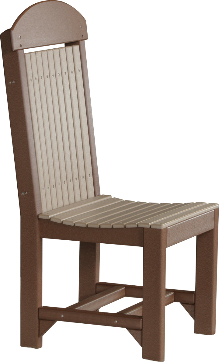Classic Side Chair Dining Height Weatherwood Chestnut Brown