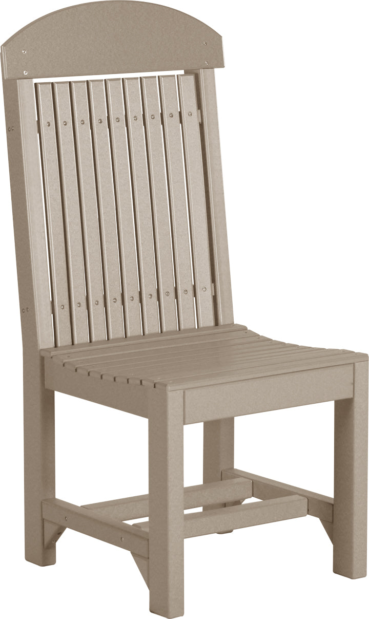 Classic Side Chair Dining Height Weatherwood