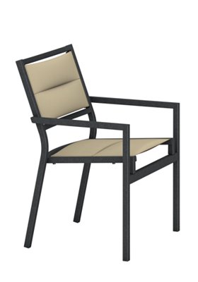 Cabana Club Padded Sling Dining Chair