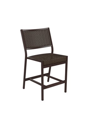 Cabana Club Woven Armless Counter Height Stool