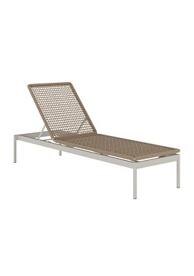 Cabana Club, Rope Seat, Armless Chaise Lounge