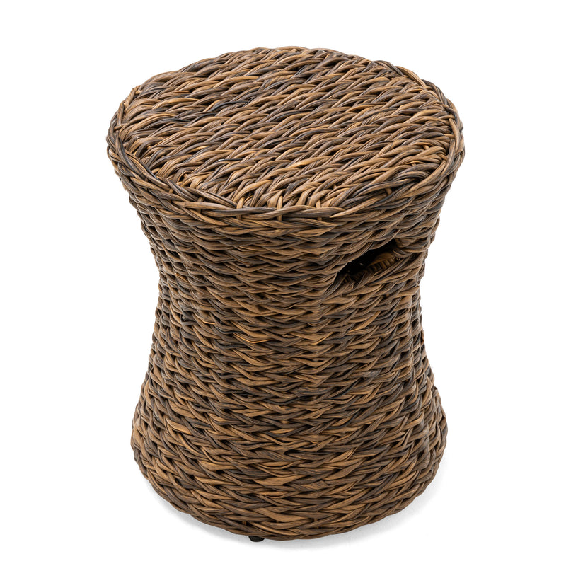 Cayman2_Woven Drum Stool/Side Table_(HQ19086)