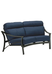 Corsica Cushion Crescent Love Seat
