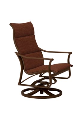 Corsica Padded Sling Swivel Action Lounger